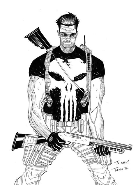 The Punisher Tradd Moore Punisher Marvel Comics Art Comics Artwork
