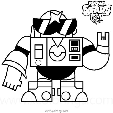 Surge Brawl Stars Character Coloring Pages XColorings