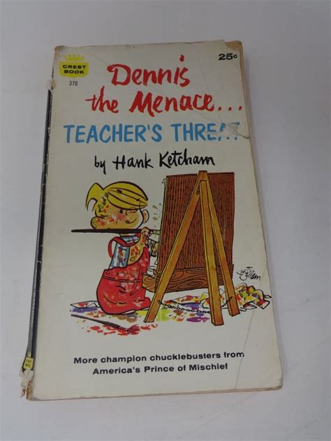 Book Dennis The Menace Teachers Threat By Hank Ketcham Frontier