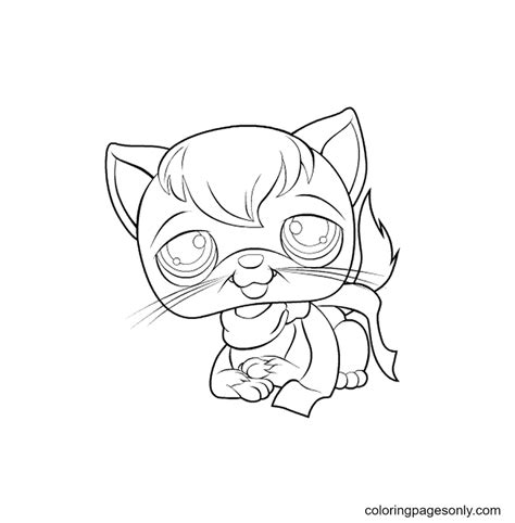 Weber Littlest Pet Shop Coloring Pages - Littlest Pet Shop Coloring