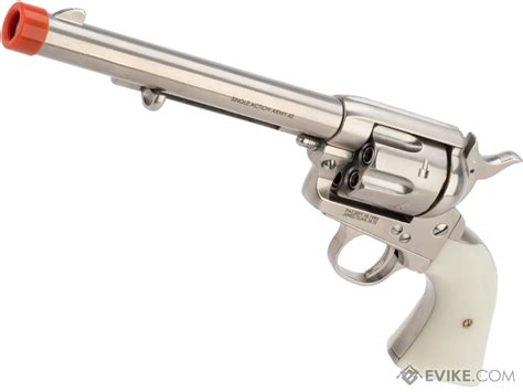 Cybergun Colt Licensed Saa 45 Peacemaker Gas Powered Airsoft Revolver