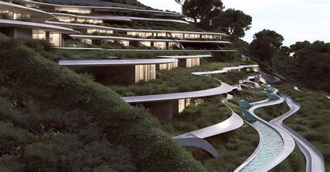 314 Architecture Studio Embeds Resort With Staggered Organic Terraces