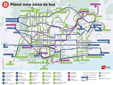 Barcelona Bus Map Tickets And Recommendations