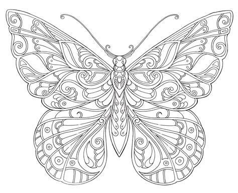 Various motifs of the wings make the butterfly highly admired. Антистресс раскраски для взрослых. Арт-терапия | Butterfly ...