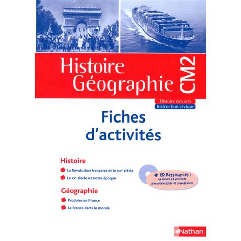 Histoire Geographie Cm2 Fichier Ressources Ed2011 Na122505 Frimaudeau