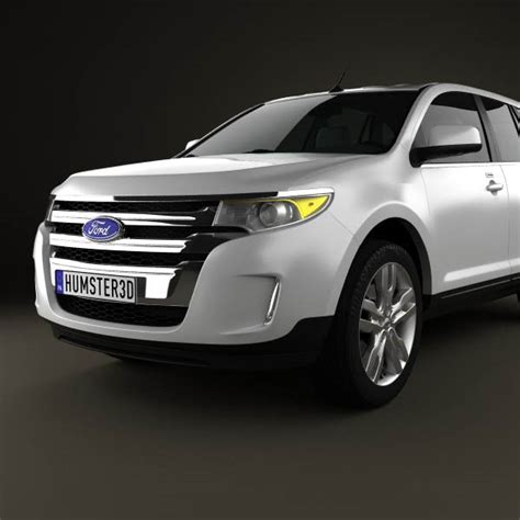Ford Edge 2012 3d Model Humster3d