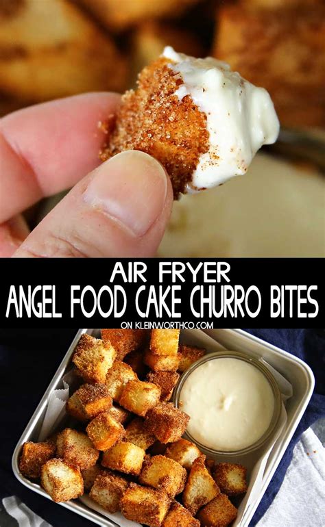 Air Fryer Angel Food Cake Churro Bites Taste Of The Frontier