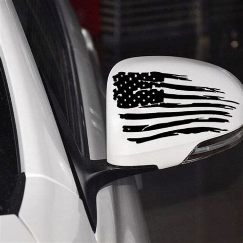 American Flag For Auto Car Bumper Window Vinyl Decal Sticker Decals Car
