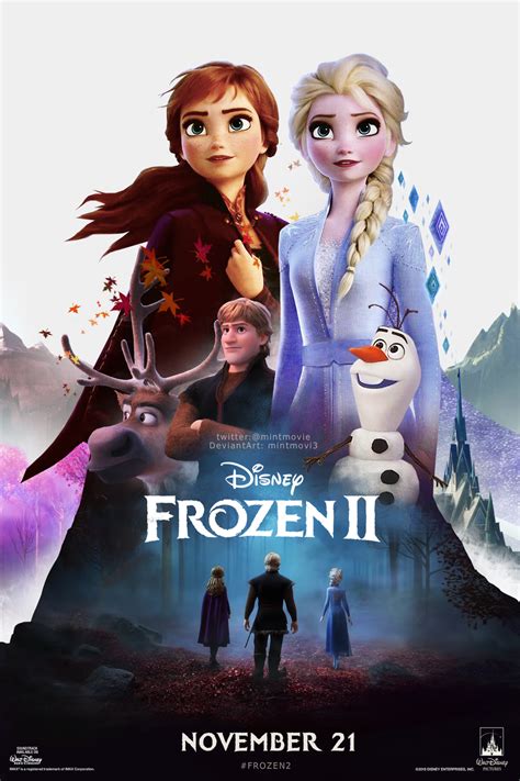 Frozen ii can't quite recapture the showstopping feel of its predecessor, but it remains a dazzling adventure into the unknown. Frozen 2 (2019) Fan Poster by mintmovi3 on DeviantArt ...