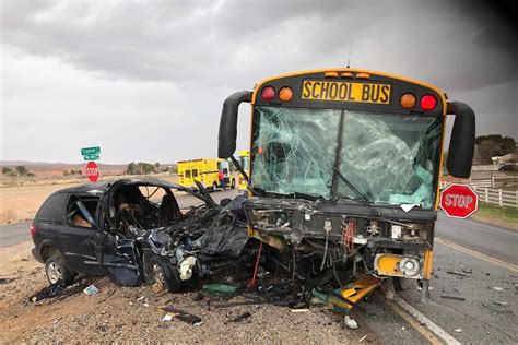 Clark County School Bus In Head On Collision In Moapa Valley Local