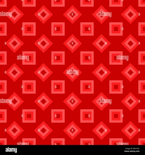 Seamless Geometrical Square Pattern Background Vector Design Stock