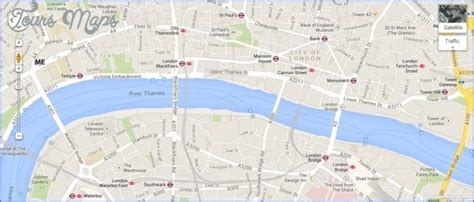 London Bridge Map