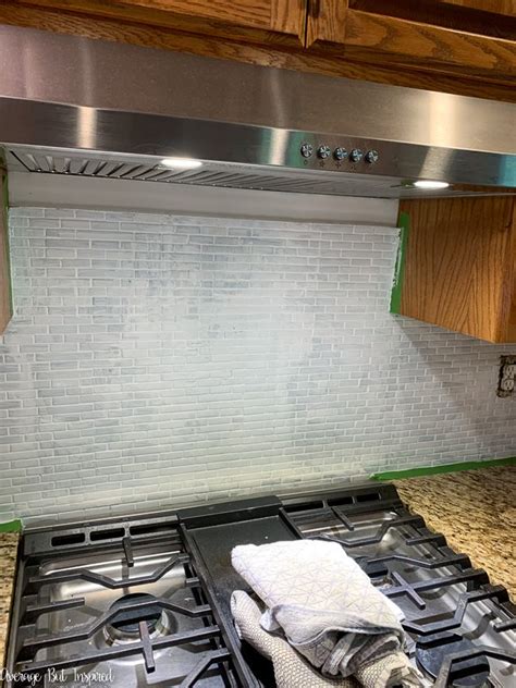 How To Paint A Kitchen Tile Backsplash
