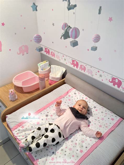 Babyzimmer mädchen ideen grau rosa. Elefanten in Rosa & Grau bei Fantasyroom online kaufen ...