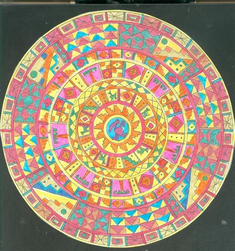 Mandala To Color Patterns Geometric 7 Mandalas With Geometric