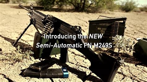 Fn M249s Semi Auto Version Release Video Youtube