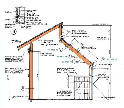 8×12 Clerestory Shed Plans And Blueprints For Storage Shed