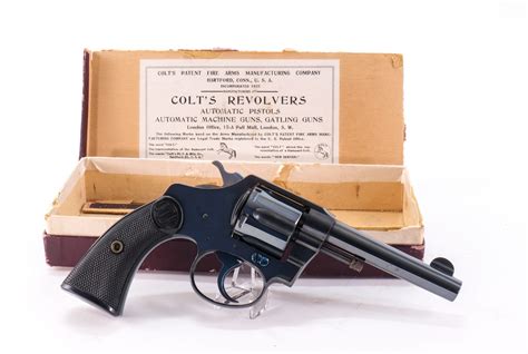 Colt New Police Positive 38 Sandw Revolver Auctions Online Revolver