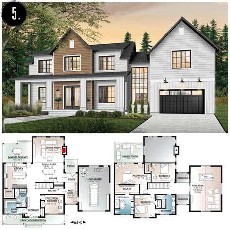 Learn more about floor plan design, floor planning examples, and tutorials. 10+ Amazing Modern Farmhouse Floor Plans - Rooms For Rent blog