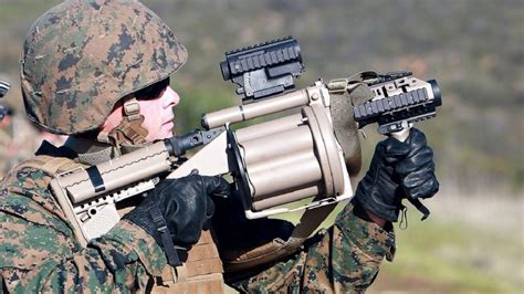 M32a1 The Us Marines Multi Shot Grenade Launcher Is Truly Wicked