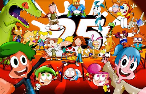 Nickelodeon 25th Anniversary By Xeternalflamebryx On Deviantart