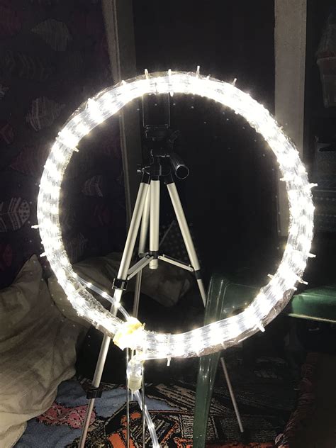 His diy ring light (which they are calling the spider light, tentatively) not only leaves really unusual catch lights, but is easy and fun to build. Simple and easy diy ring light | Diy ring light, Diy rings, Easy diy