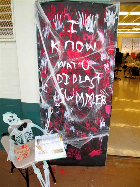 Departments and individuals can run a contest to see who has the most halloween spirit through decorating. Highlands Intermediate Student Activities: Halloween Door ...