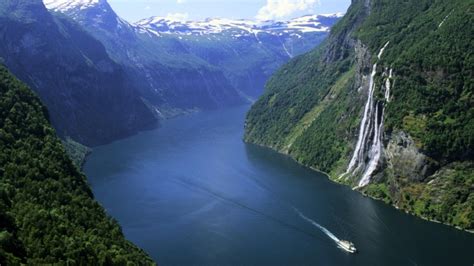Seven Sisters Waterfall Norway Hd Desktop Wallpaper 118405 Baltana