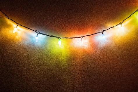 Fancy Christmas Party Lights Hanging Stock Photo Image Of Adventure