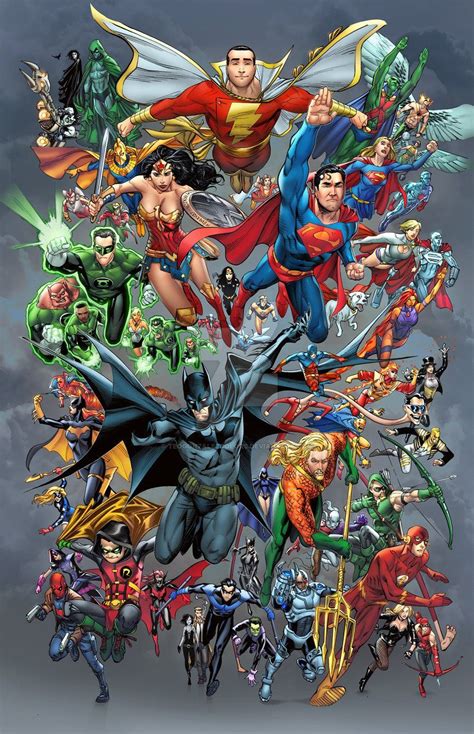 Justice League Daily On Twitter Personajes De Dc Comics Superheroes