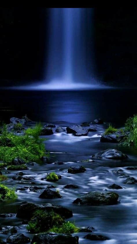 Pin By Pinner On NIGHTTIME PLACE S TO VISIT Beautiful Waterfalls