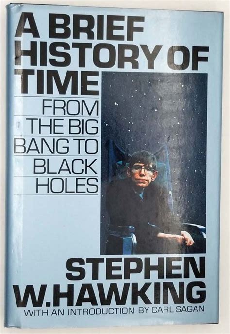 A Brief History Of Time Stephen Hawking 1988 1st Edition Rare