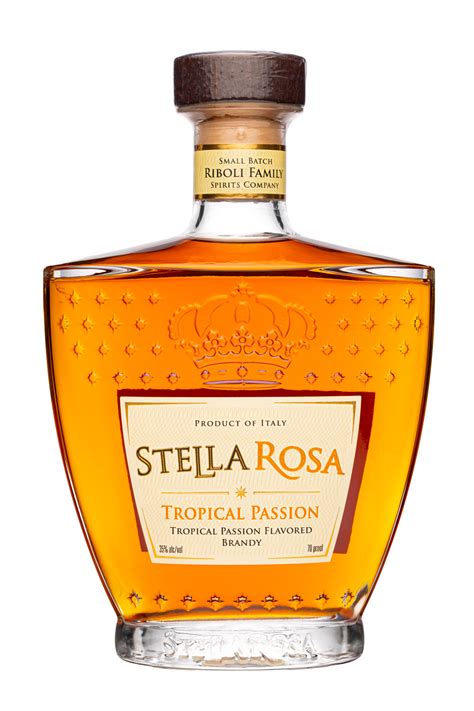 Tropical Passion Flavored Brandy Stella Rosa Spirits