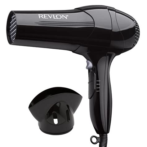 Revlon Quick Dry Lightweight Hair Dryers Black With Concentrator