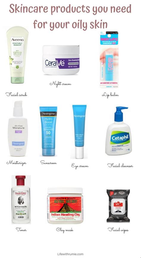 Top10 Skincare Products Must Haves For Your Oily Skin Oily Skin Care