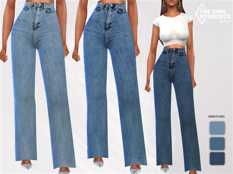 The Sims Resource New Style Oversize Mom Jeans