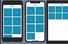 responsive uicollectionview gridview