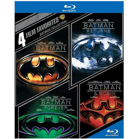 4 Film Favorites Batman Collection Blu Ray