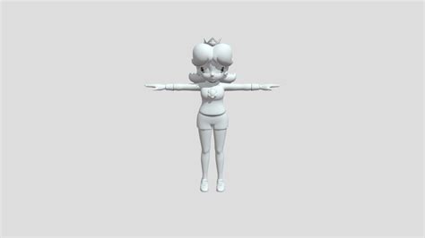 Princess Daisy Download Free 3d Model By Teslarocks03xp A7ff2ee Sketchfab