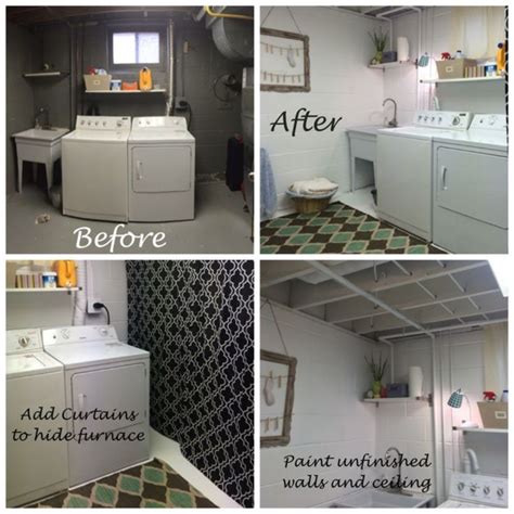 Small Laundry Room Makeovers Ideas 019 – BosiDOLOT  Basement laundry