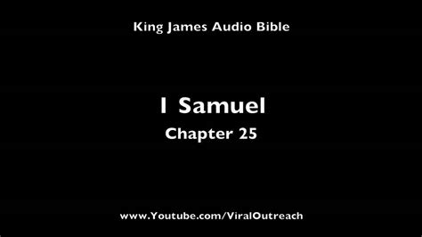 Audio Bible 1 Samuel Chapter 25 Youtube