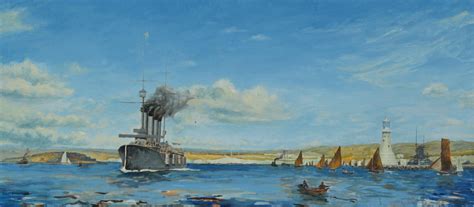 Maybe you would like to learn more about one of these? Best quality example of Norman Wilkinson's "Plymouth ...