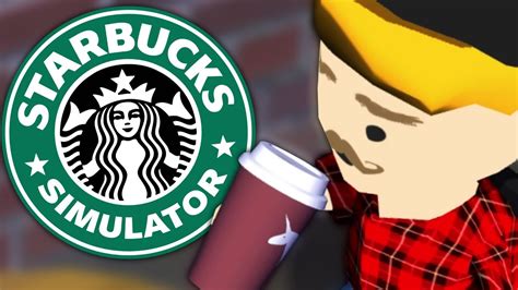 Starbucks Simulator Coffee Shop Tycoon Youtube