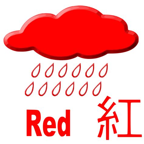 Below are the meanings of these colors: File:Red Rainstorm Signal.svg - Wikimedia Commons