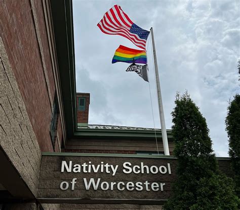 Nativity School Of Worcester Flying Blm Lgbtq Flags Cant Call Itself