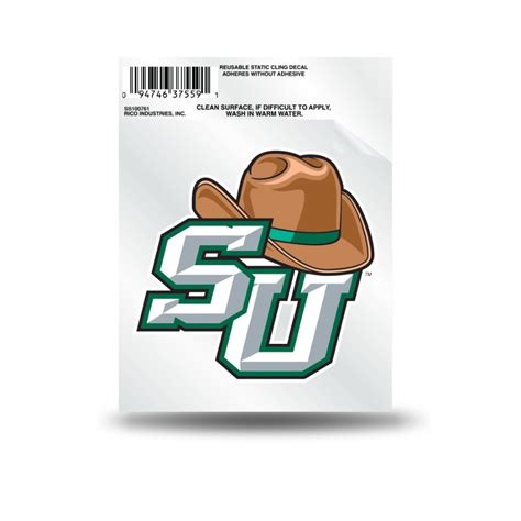 Stetson University Hatters Logo Static Cling At Sticker Shoppe