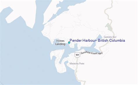 Pender Harbour British Columbia Tide Station Location Guide