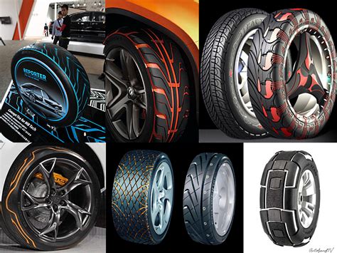 Concept And Custom Tires Автомобиль Футуристические технологии Транспорт