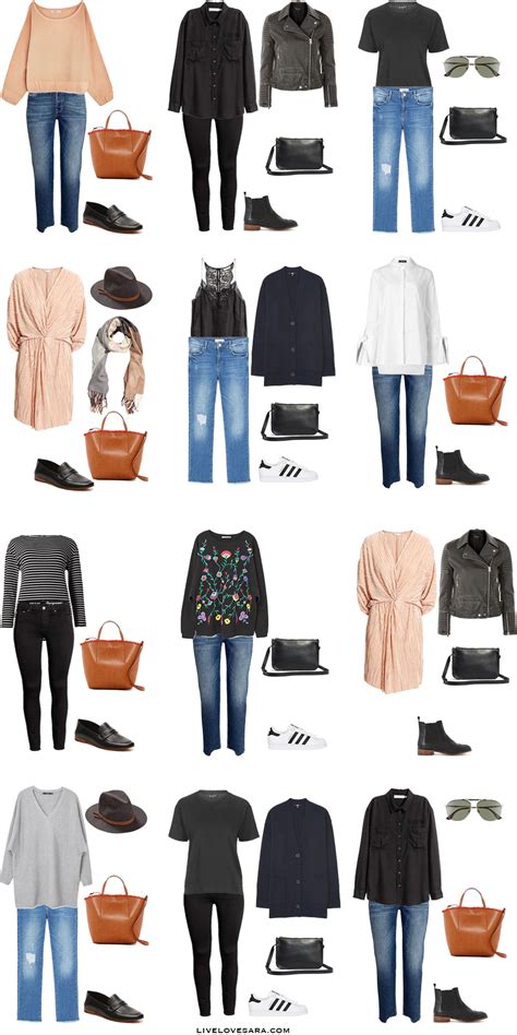 what to wear for a 21 day european vacation in april outfit options livelovesara