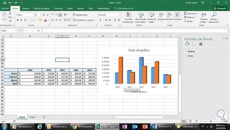 Cómo Crear Gráficos Excel 2016 Con Todo Detalle Solvetic
